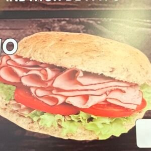 (A10) Ham and Cheese Sandwich