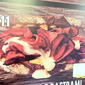 (A11) Pastrami Sandwich in a Hero