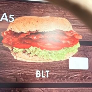 (A5) BLT in a Roll